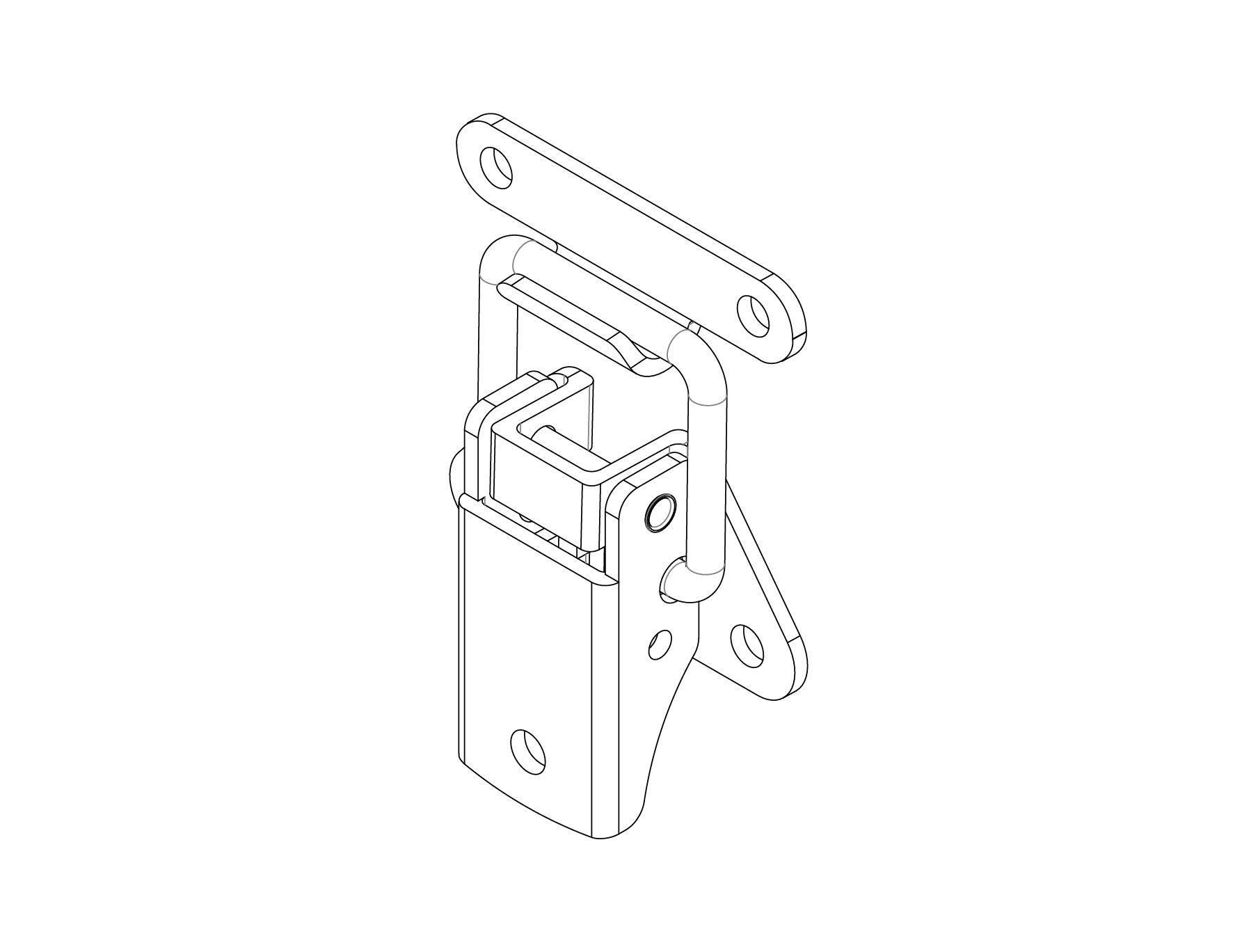 Over-Center Series Draw Latch